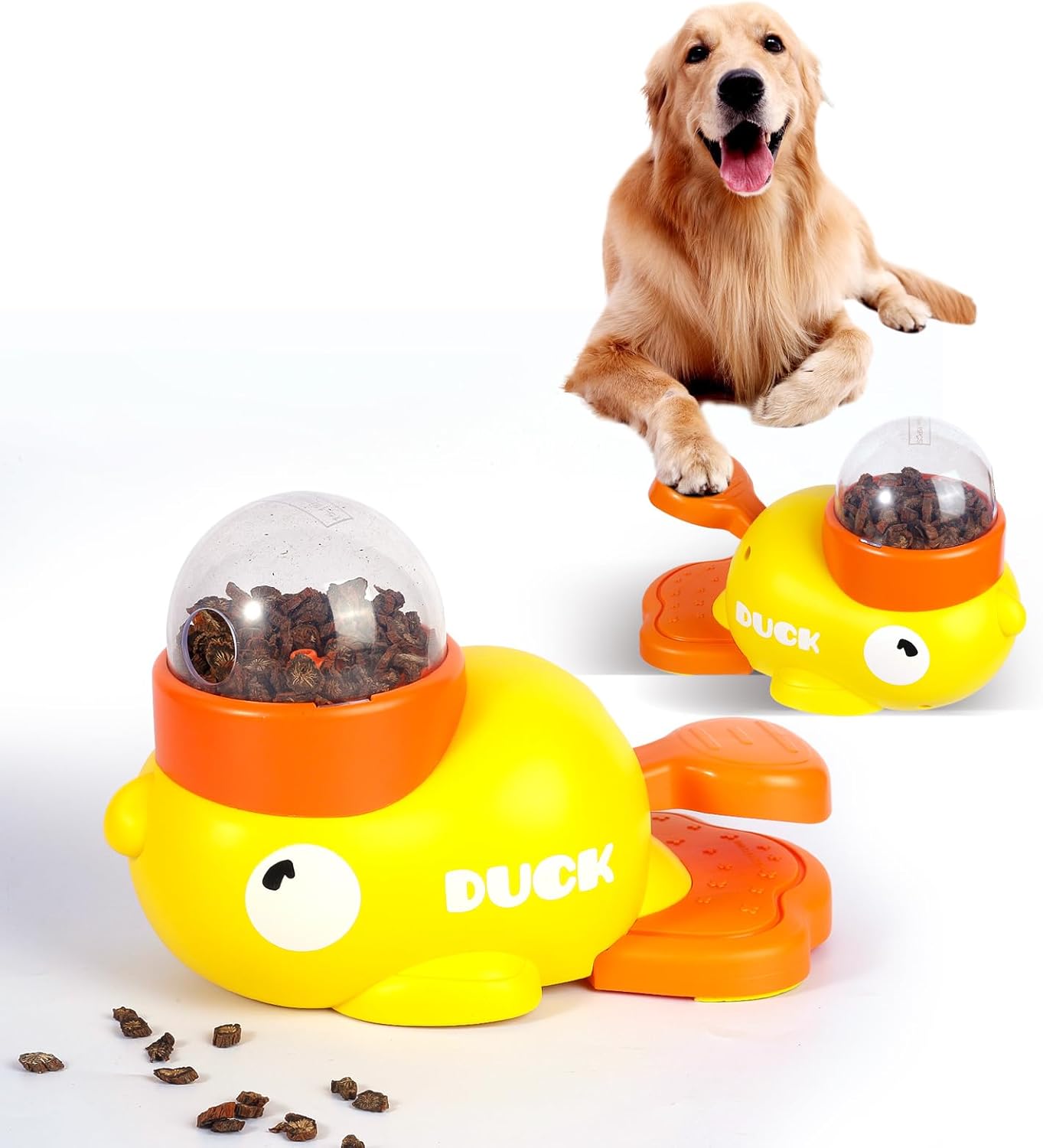QuackSnack – Duck-Shaped IQ Feeder Toy