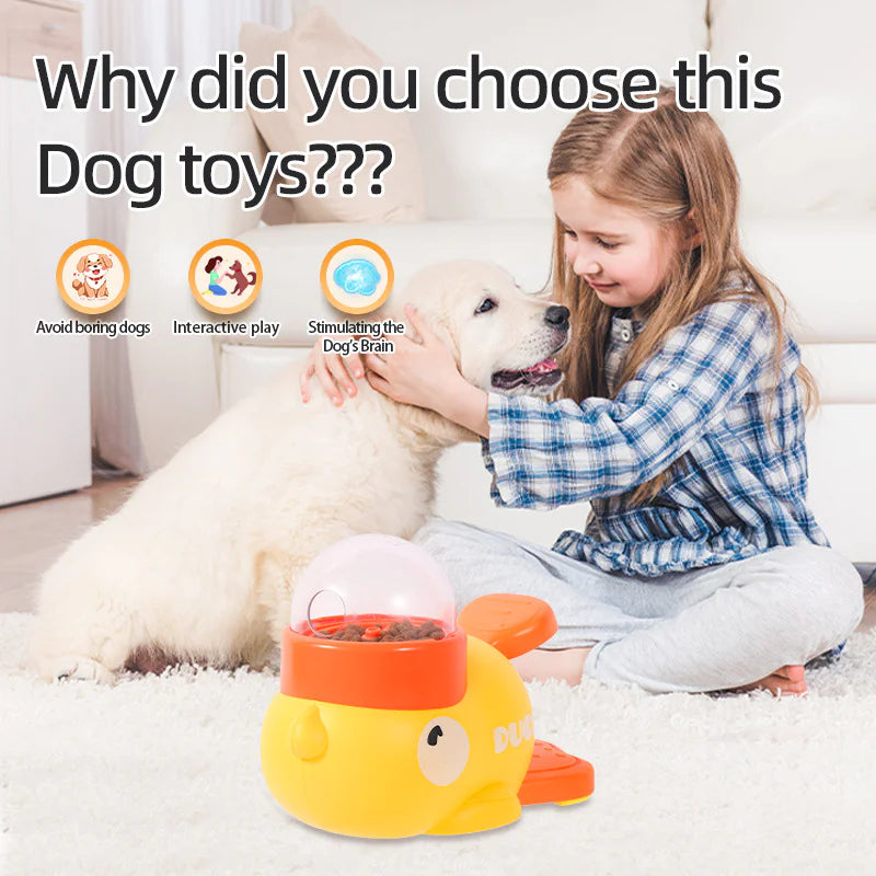 QuackSnack – Duck-Shaped IQ Feeder Toy