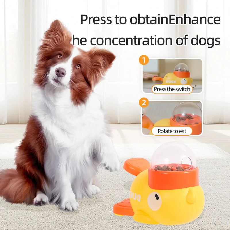 QuackSnack – Duck-Shaped IQ Feeder Toy